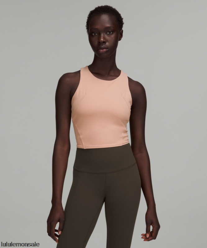 Lululemon Damen DELULU309 | Belebendes Trainings-tanktop Rosa Ton